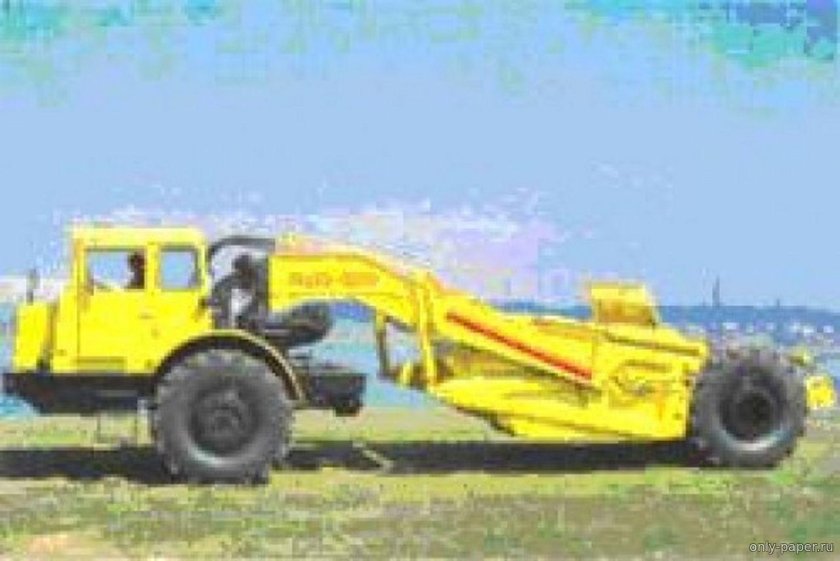 Скрепер самоходный МОАЗ-6014