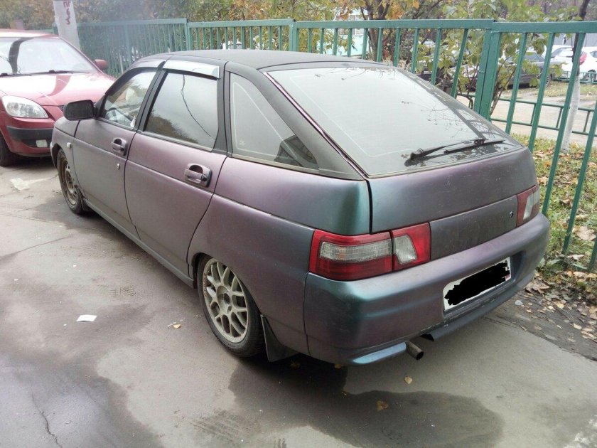 GVR ВАЗ 2112 фиолетовая