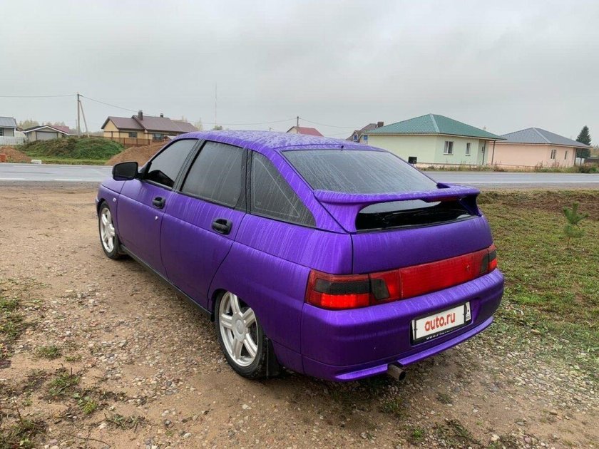 ВАЗ 2112 ГВР фиолетовая