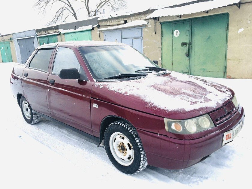 ВАЗ 2110 фиолетовая