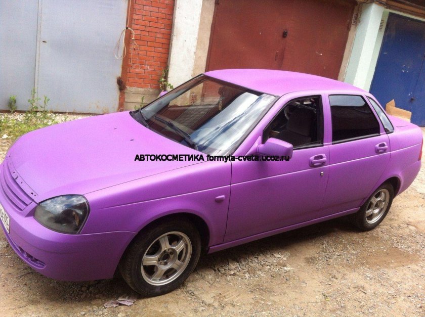 Лада 2112 фиолетовый Раптор