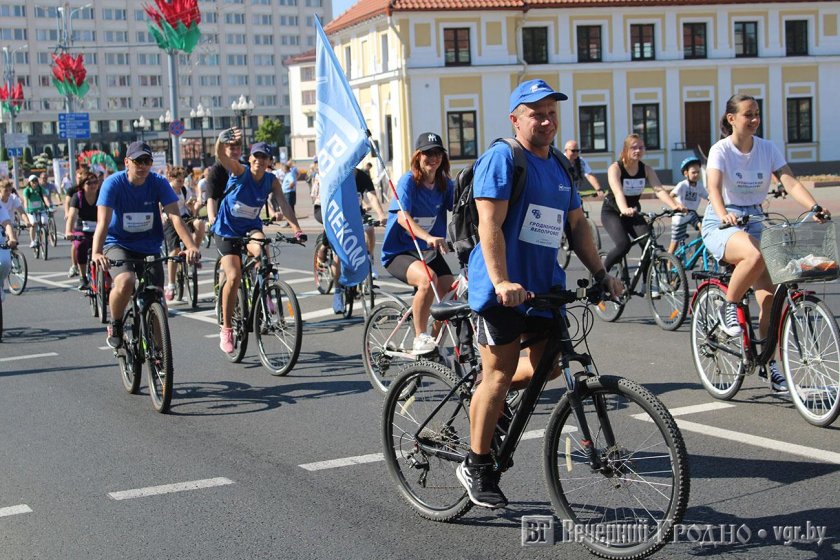 Велосипед в городе