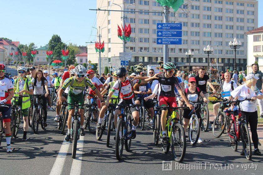 Велосипед в городе