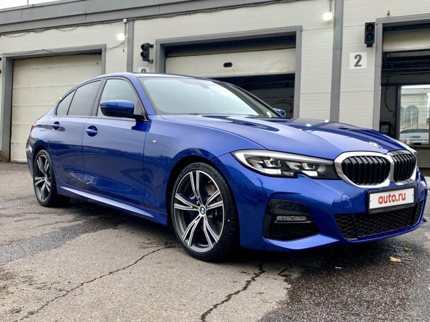 BMW м3 синяя