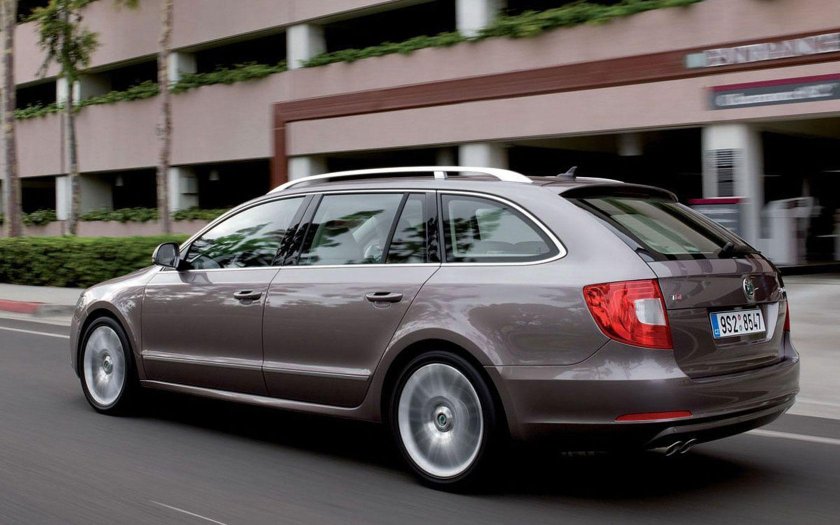 Шкода Суперб 7 местная