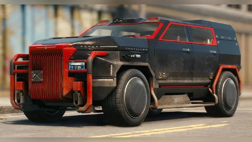 Машины из киберпанка 2077