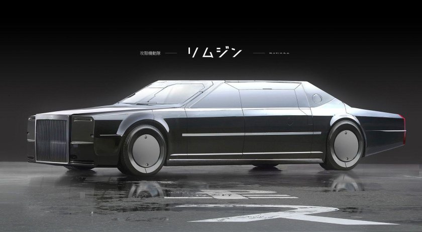 Cyberpunk 2077 лимузин