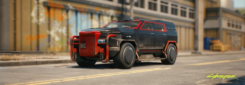 Cyberpunk 2077 Шевалье SUV