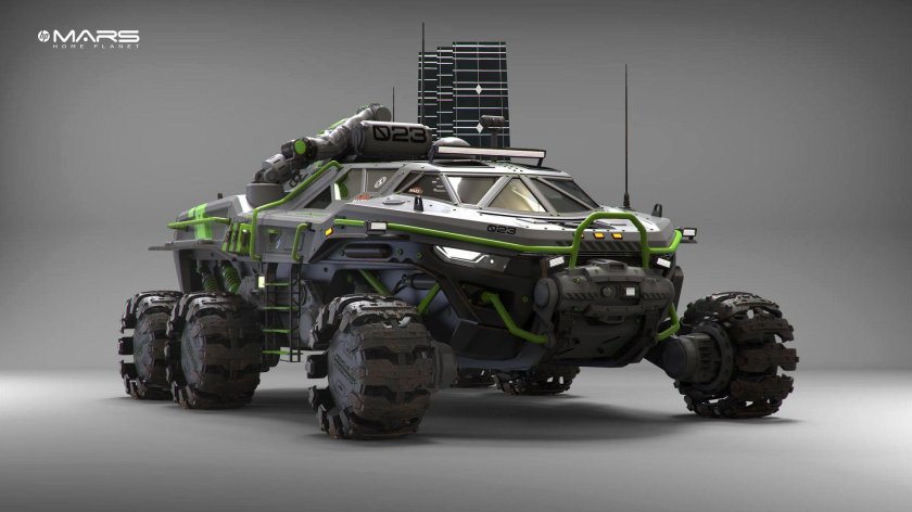 Sci Fi броневик вездеход