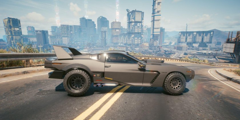 Киберпанк 2077 машины Квадра тайп 66