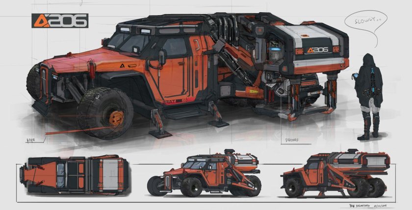 Внедорожник концепт арт