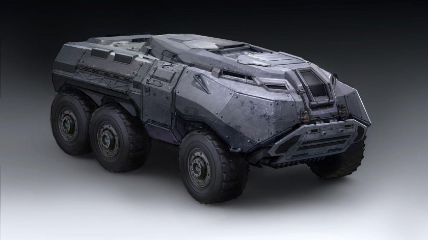 Бронированный КАМАЗ 8/8 концепт