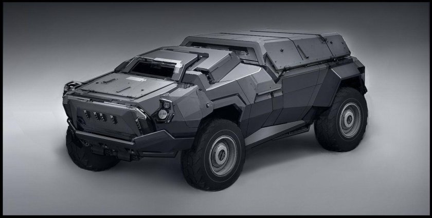 Багги Army futuristic