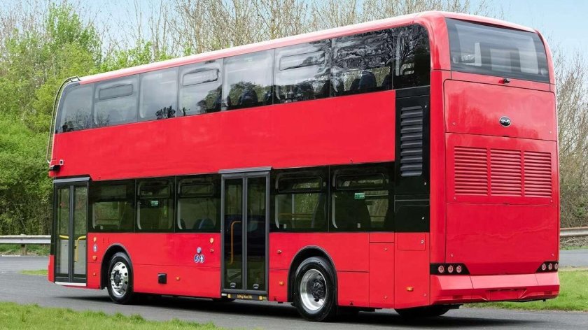 Двухэтажные автобусы в лондоне