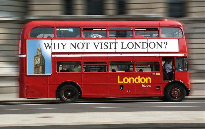 Даблдекер в Лондоне