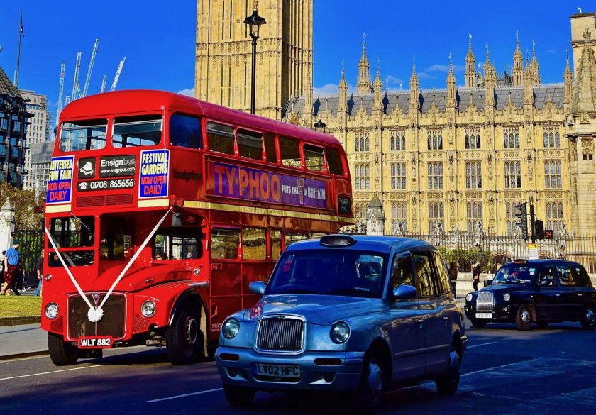 Достопримечательности Великобритании автобусы