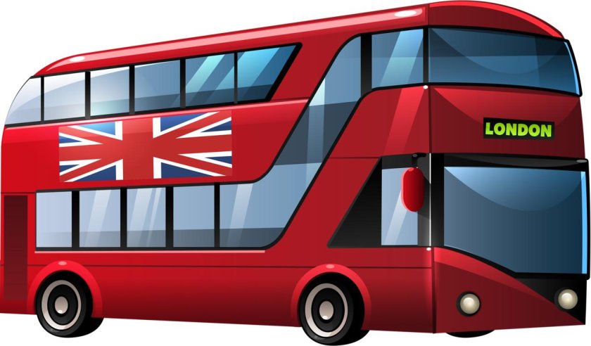 Английский автобус