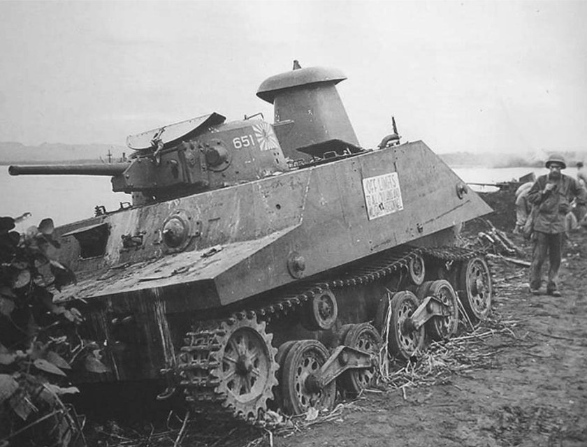 Танки Японии 2 мировой