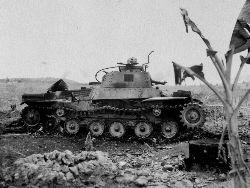 Японские танки 2 мировой войны