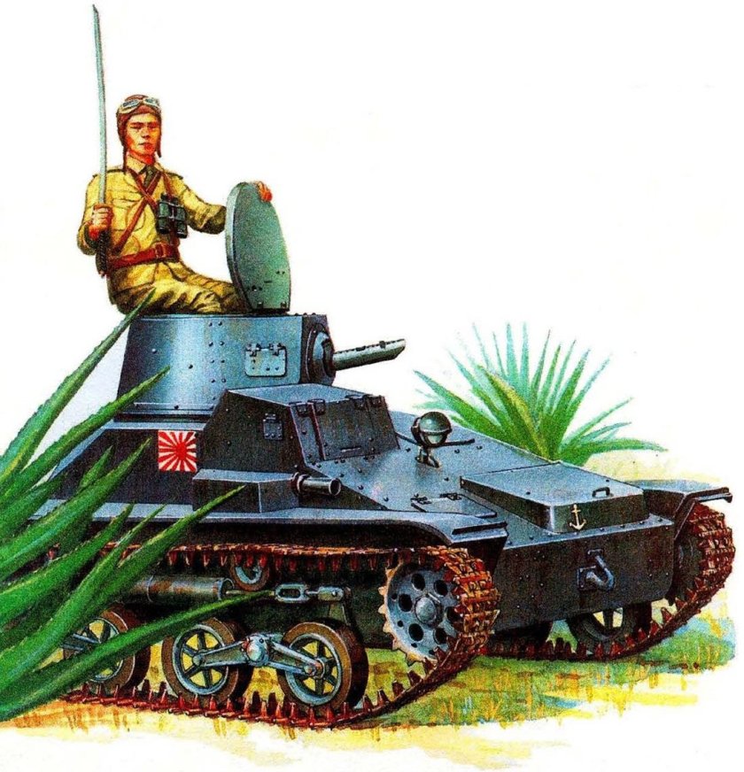 Японские танки второй мировой войны