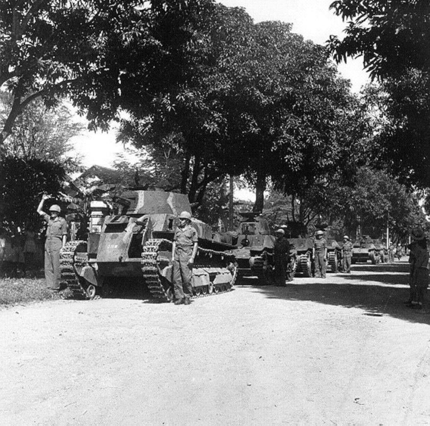 Французская бронетехника в Индокитае