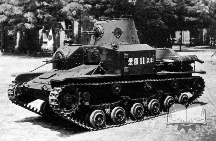 Японские танки 2 мировой войны