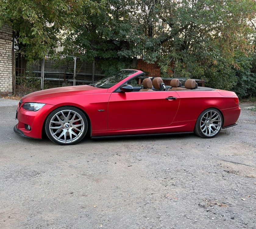 Бмв е93 кабриолет красный