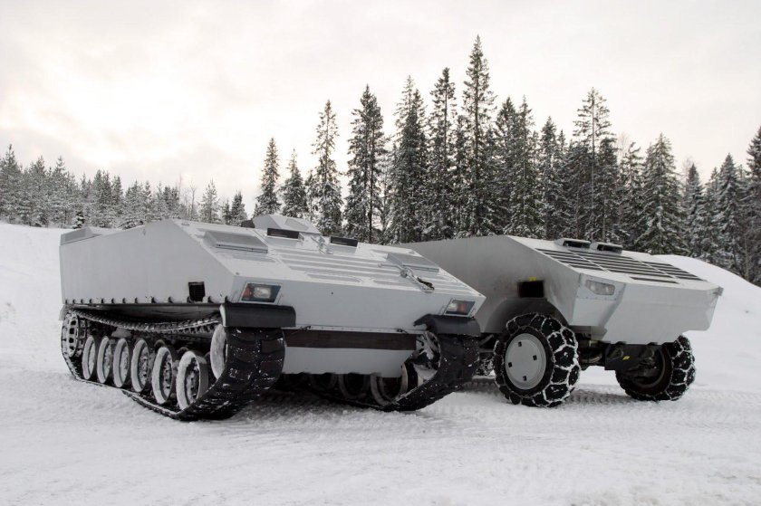 Вездеход Бомбардье гусеничный