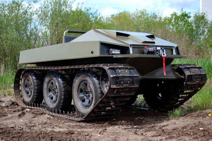 Гусеничный снегоболотоход черепаха