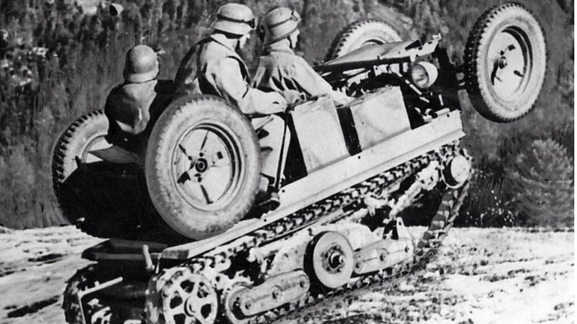 Колёсно-гусеничный транспортёр ADMK mulus