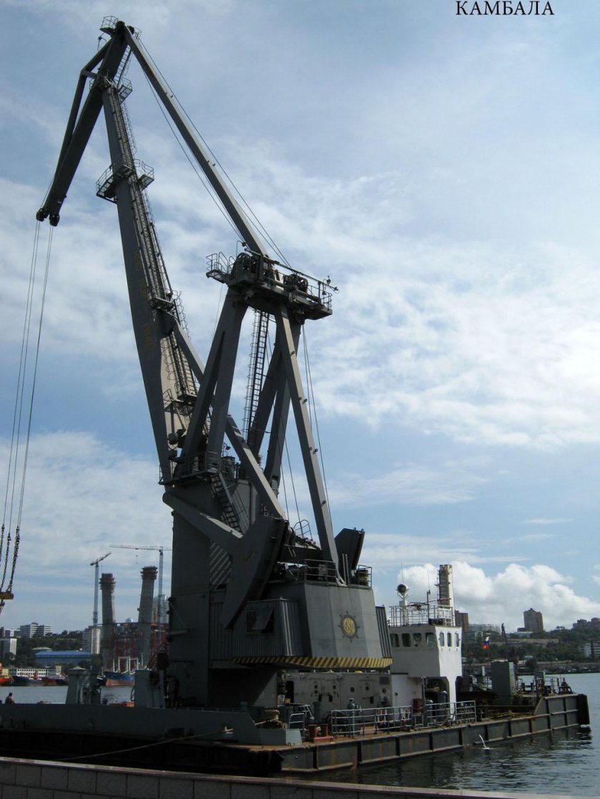 Плавкран Ганц 25