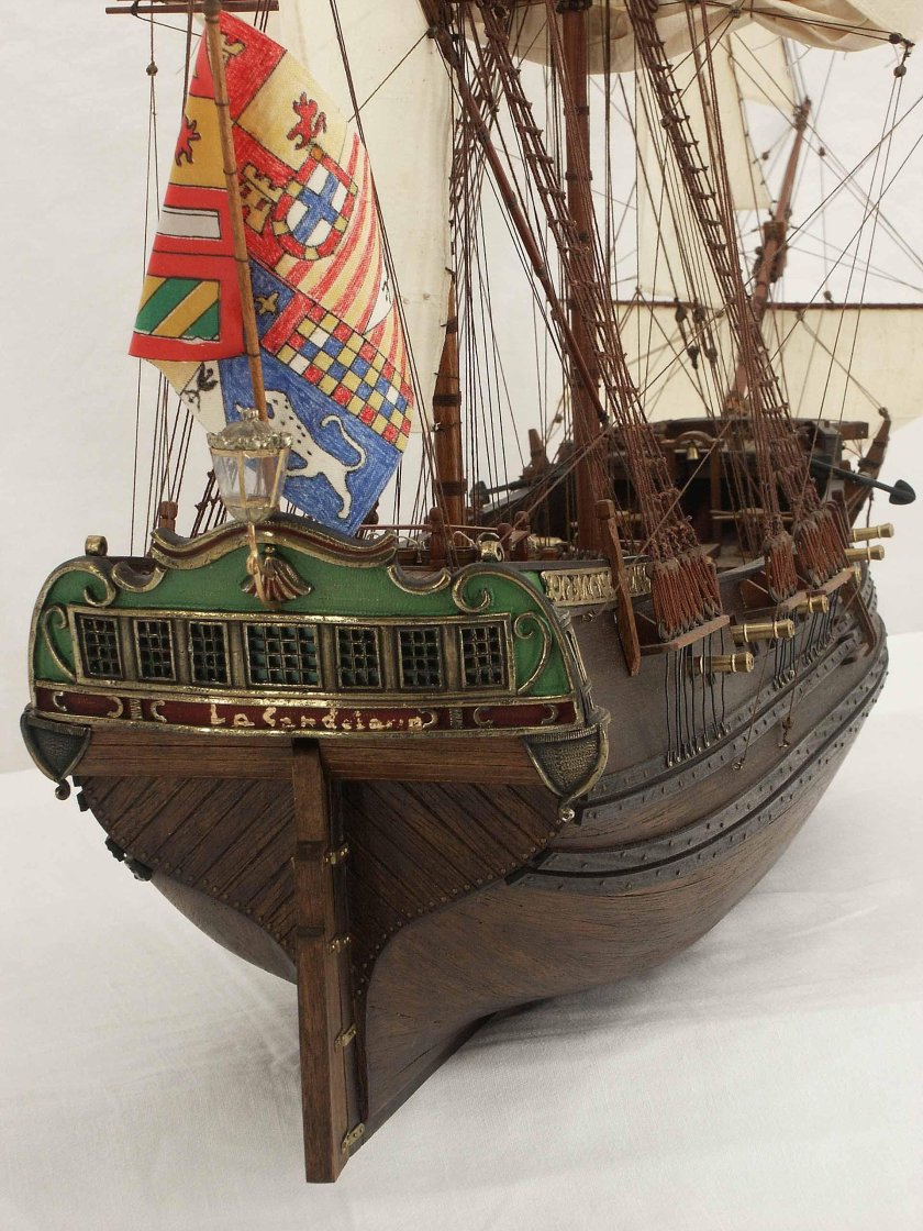 Бомбардирский корабль la Candelaria