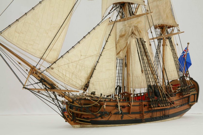 Шлюп корабль парусный