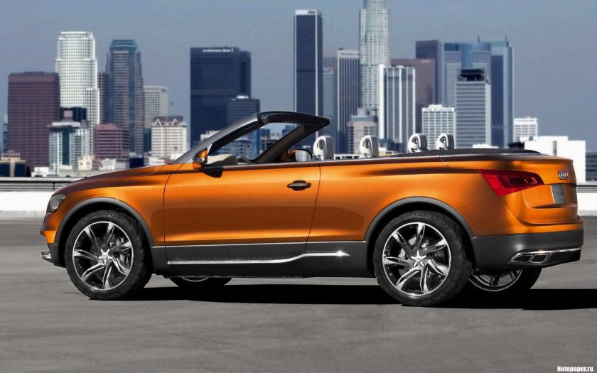 Audi Concept кабриолет