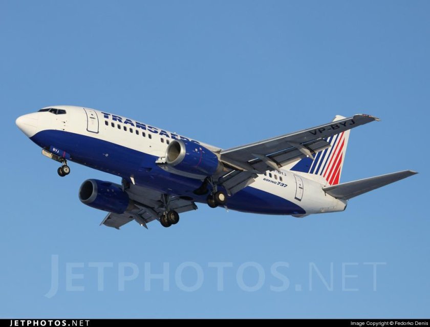 Боинг 737 500 Трансаэро