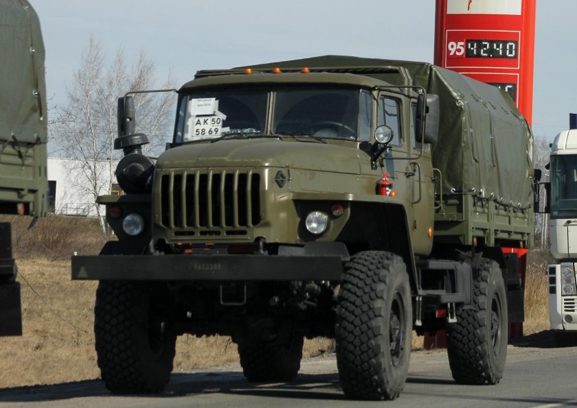 Урал 43206 военный