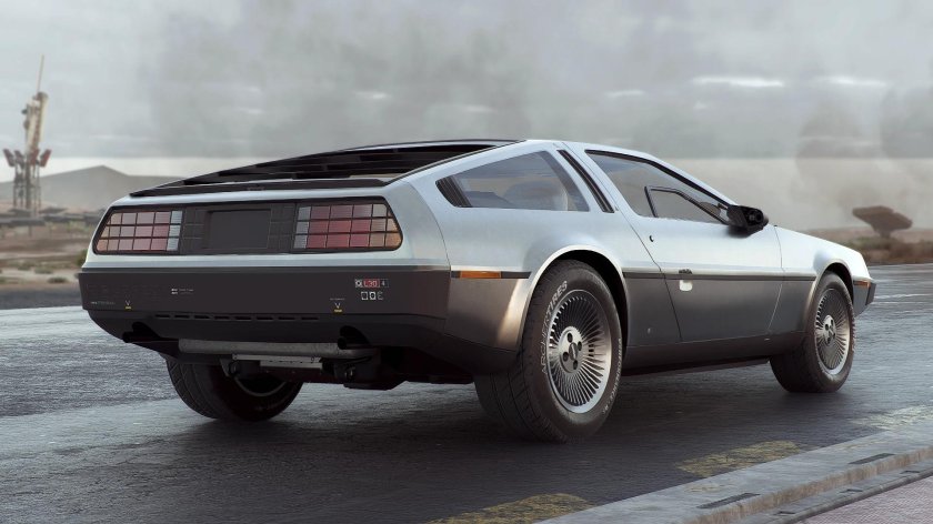 Delorean dmc 12 назад в будущее