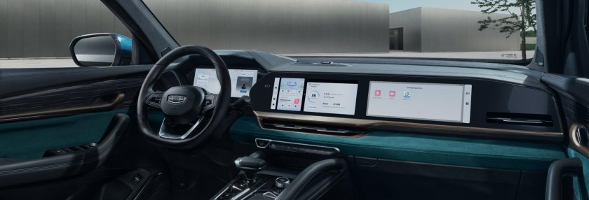 Гибридный geely monjaro