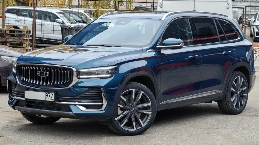 Джили манджаро рестайлинг 2025