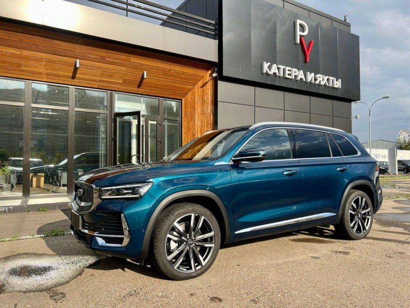Geely Monjaro изумруд