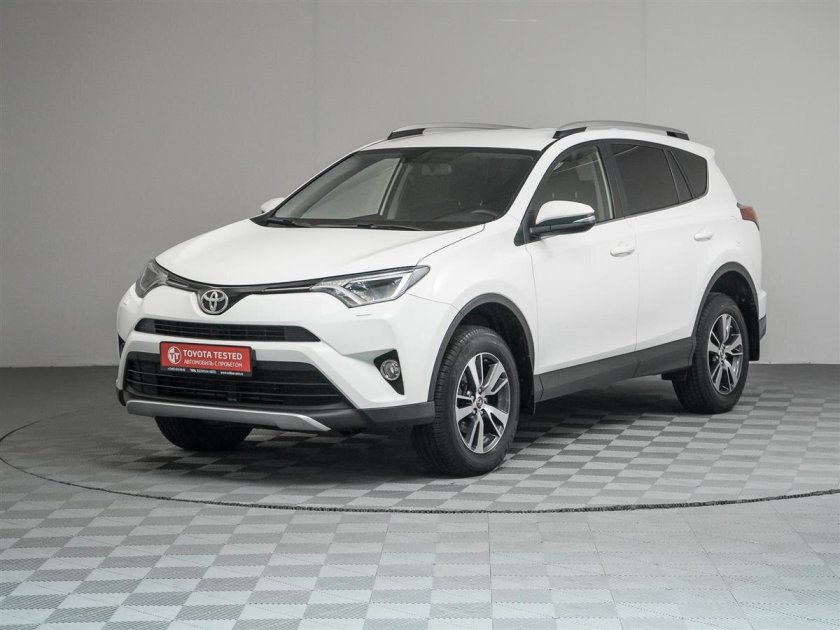 Тойота рав 4 2016 белая