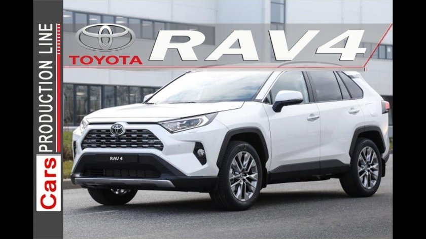 Toyota rav4 2019 белый