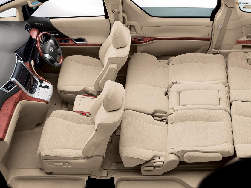 Тойота альфард 2008 салон