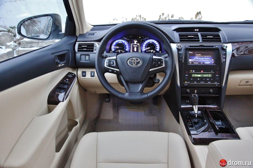 Toyota Camry 2015 салон