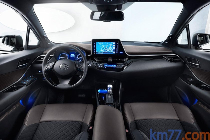 Toyota Chr 2022 салон