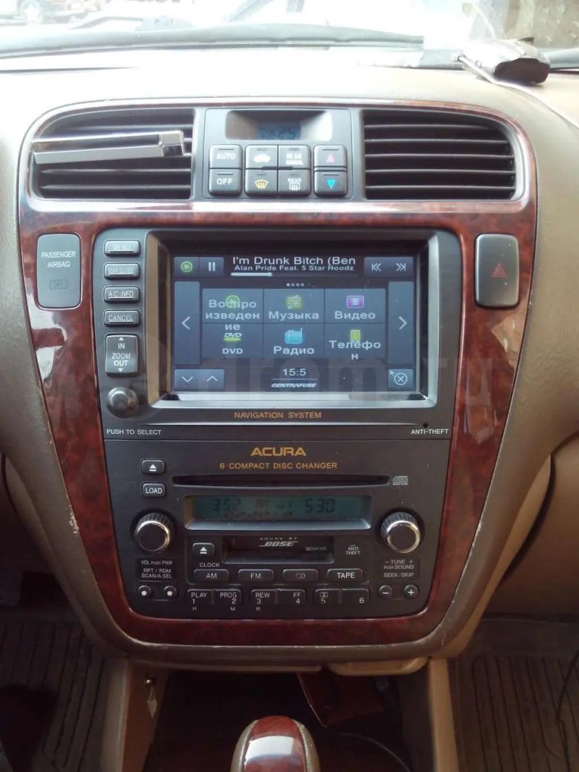 Acura MDX 2004 магнитола