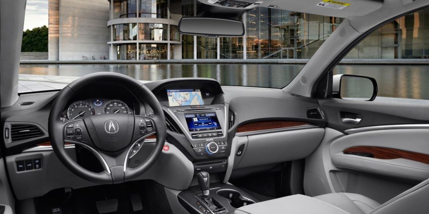 Акура МДХ 2017 салон