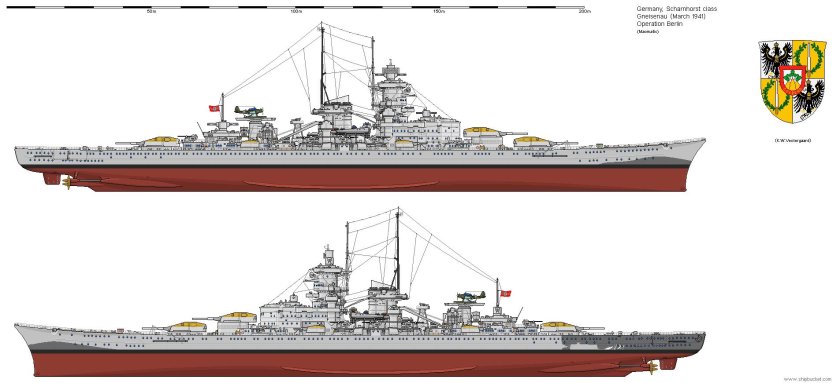 Линейный крейсер Гнейзенау