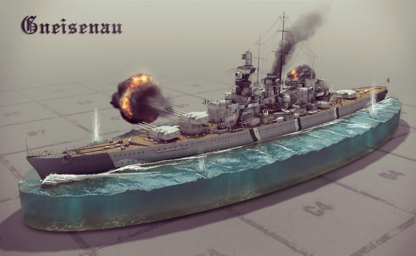«Гнейзенау» (нем. Gneisenau) — линкор