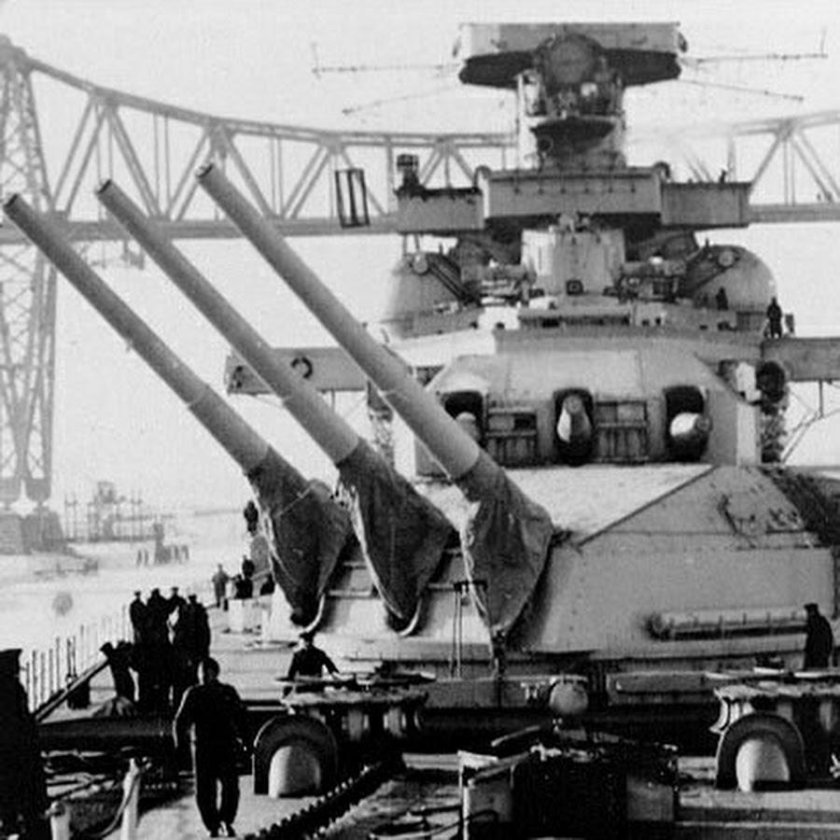 Башня линкора Шарнхорст